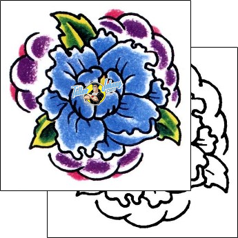 Flower Tattoo plant-life-flowers-tattoos-brandon-lewis-blf-00011