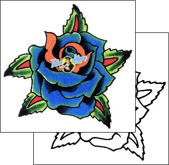 Flower Tattoo plant-life-flowers-tattoos-brandon-lewis-blf-00013