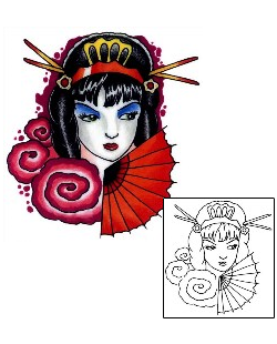 Picture of Chinatsu Geisha Tattoo