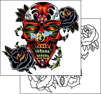Evil Tattoo horror-tattoos-brandon-lewis-blf-00019