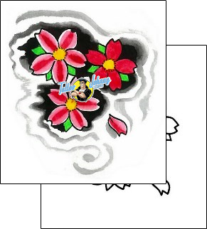 Cherry Blossom Tattoo plant-life-cherry-blossom-tattoos-brandon-lewis-blf-00034