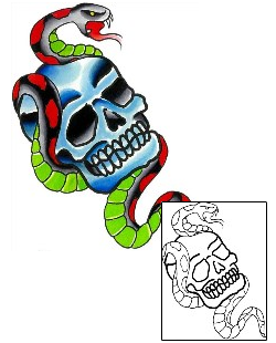 Horror Tattoo Tattoo Styles tattoo | BLF-00045