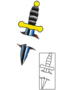 Dagger Tattoo Tattoo Styles tattoo | BLF-00051