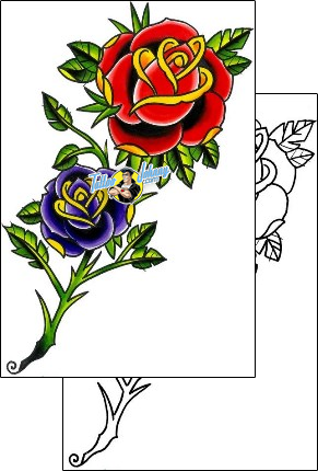 Rose Tattoo plant-life-rose-tattoos-brandon-lewis-blf-00053