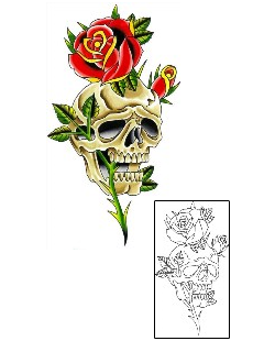 Skull Tattoo Tattoo Styles tattoo | BLF-00057