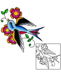 Swallow Tattoo Tattoo Styles tattoo | BLF-00059