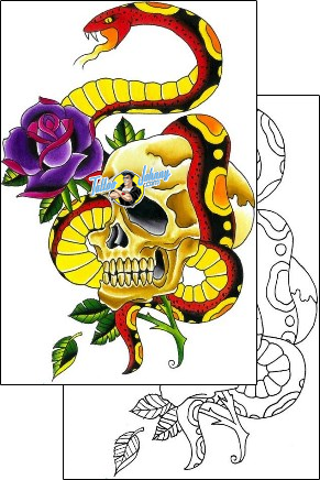 Scary Tattoo skull-tattoos-brandon-lewis-blf-00063