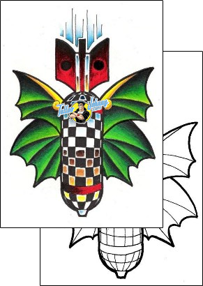 New School Tattoo bmf-00001