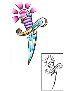 Dagger Tattoo Horror tattoo | BMF-00010