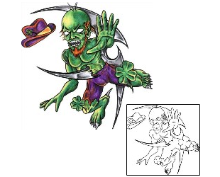 Zombie Tattoo Mythology tattoo | BNF-00041