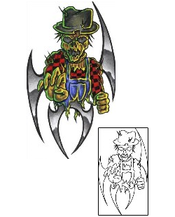 Zombie Tattoo Mythology tattoo | BNF-00051