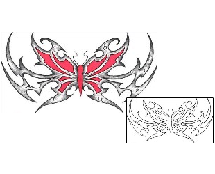 Tribal Tattoo Specific Body Parts tattoo | BNF-00065