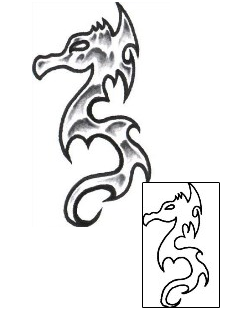 Seahorse Tattoo Tattoo Styles tattoo | BNF-00071