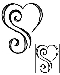 Heart Tattoo For Women tattoo | BNF-00107