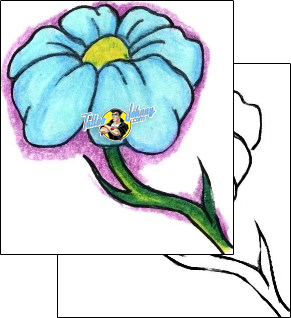 Flower Tattoo plant-life-flowers-tattoos-bones-bof-00038