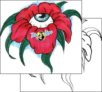Flower Tattoo plant-life-flowers-tattoos-bones-bof-00041