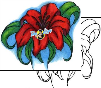 Flower Tattoo plant-life-flowers-tattoos-bones-bof-00043