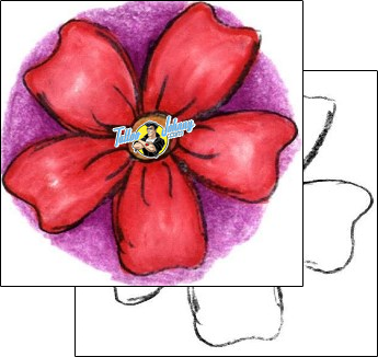 Flower Tattoo plant-life-flowers-tattoos-bones-bof-00044