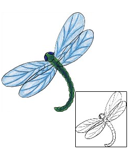 Dragonfly Tattoo For Women tattoo | BOF-00062