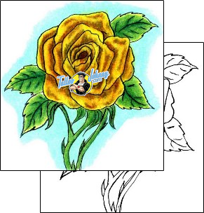 Flower Tattoo plant-life-flowers-tattoos-bones-bof-00083