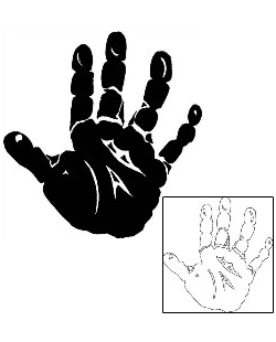 Hand Tattoo Specific Body Parts tattoo | BOF-00109