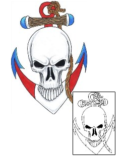 Patriotic Tattoo Horror tattoo | BOF-00136