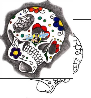 Mexican Tattoo ethnic-mexican-tattoos-bones-bof-00153