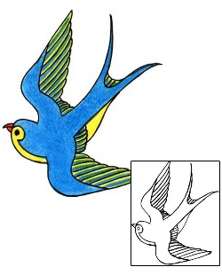 Bird Tattoo Animal tattoo | BOF-00193