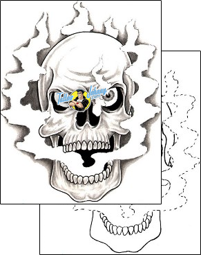 Skull Tattoo horror-skull-tattoos-bones-bof-00218