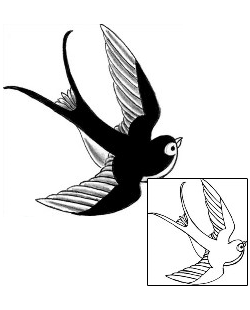 Bird Tattoo Animal tattoo | BOF-00219