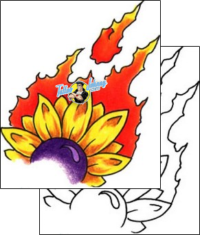 Fire – Flames Tattoo miscellaneous-fire-tattoos-sam-ingle-bsf-00020