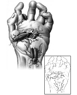 Picture of Specific Body Parts tattoo | BTF-00027