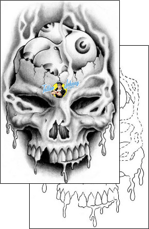 Horror Tattoo horror-tattoos-bob-tyrrell-btf-00043