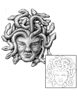 Medusa Tattoo Horror tattoo | BTF-00045