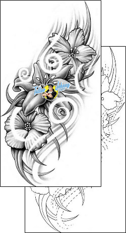 Flower Tattoo plant-life-flowers-tattoos-bob-tyrrell-btf-00068