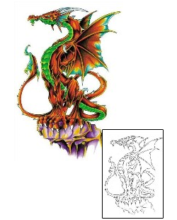 Dragon Tattoo Cliff Dragon Tattoo