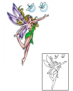 Fantasy Tattoo Joyous Fairy Tattoo