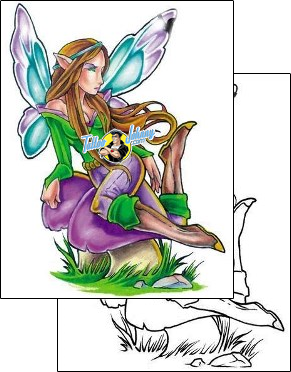 Fairy Tattoo fantasy-tattoos-billy-webb-bwf-00071