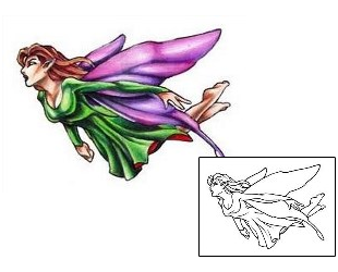 Picture of Alfreda Fairy Tattoo