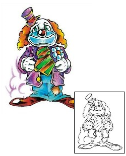 Picture of Conner Clown Tattoo