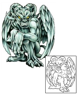 Scary Tattoo Merciless Gargoyle Tattoo