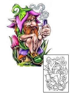 Fantasy Tattoo Ginger Elf Tattoo