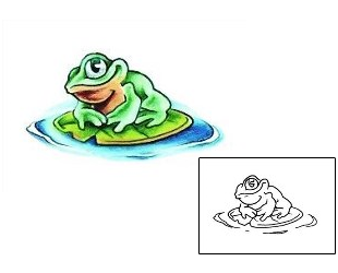 Frog Tattoo Fabienne Frog Tattoo