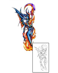 Picture of Pandora Demon Tattoo