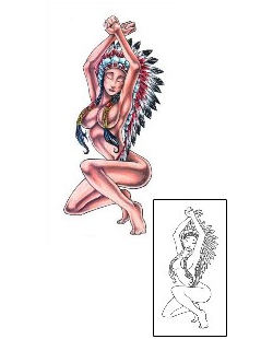 Picture of Aruna Native American Tattoo