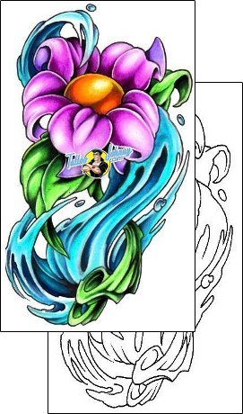 Flower Tattoo flower-tattoos-billy-webb-bwf-00323