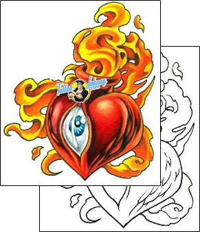 Heart Tattoo eyes-tattoos-billy-webb-bwf-00332