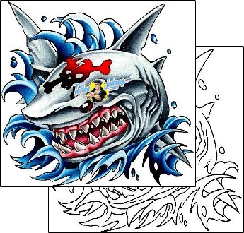 Fish Tattoo horror-skull-tattoos-billy-webb-bwf-00351