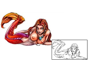 Pin Up Tattoo Melinda Mermaid Tattoo