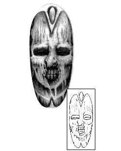 Evil Tattoo Horror tattoo | BYF-00018
